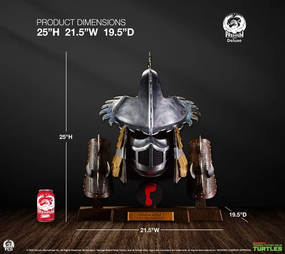 TMNT Armor Set – Shredder Ooze Electroplated Edition 63 cm 21