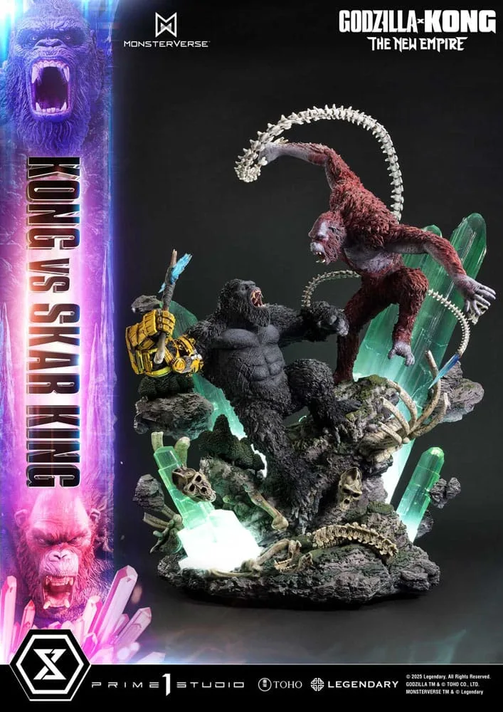 Godzilla x Kong Statue – Kong vs Skar King Bonus Version 104 cm 18