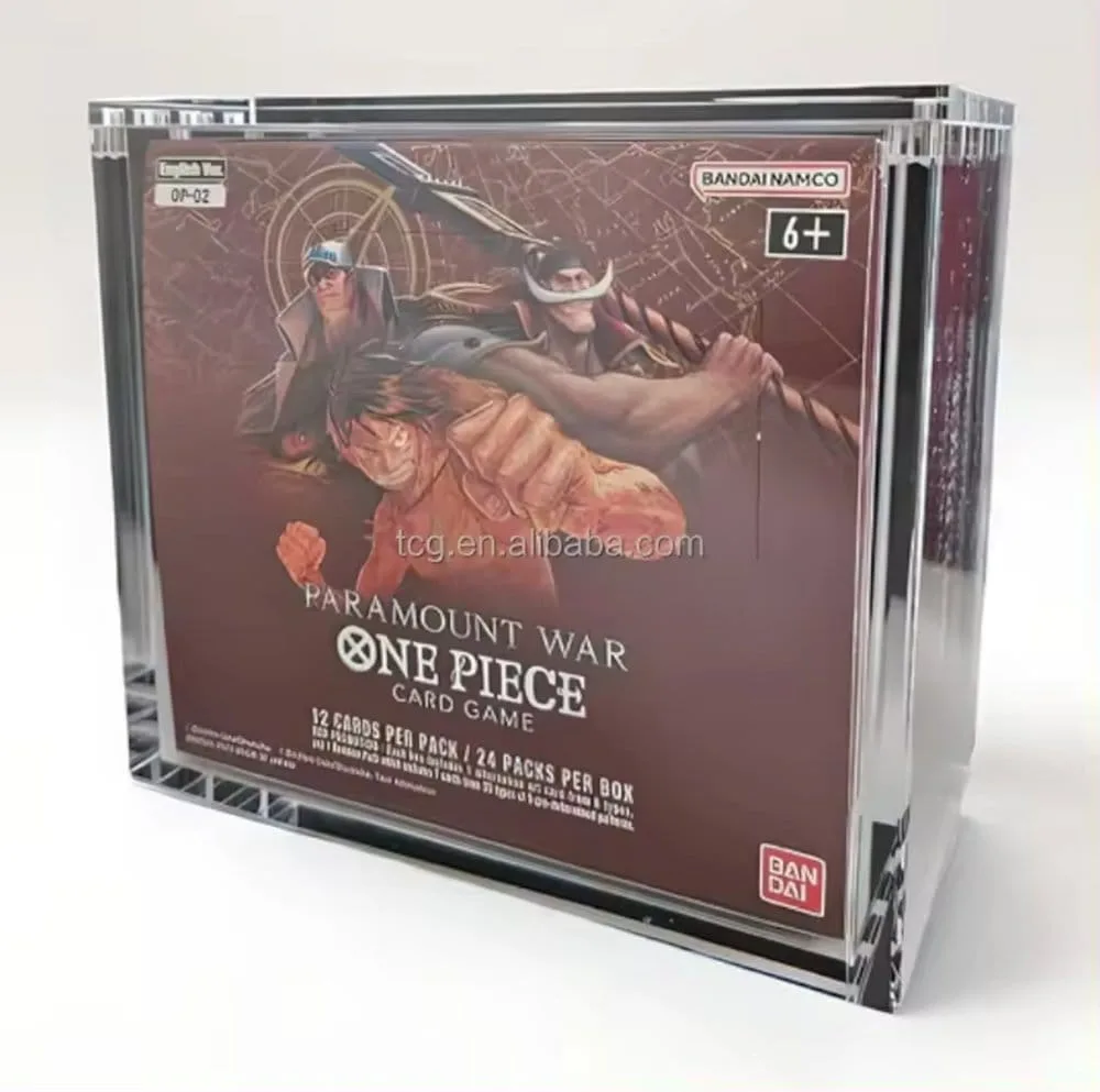 One Piece TCG Display Case – Evoretro OP-02 Larger Booster Box