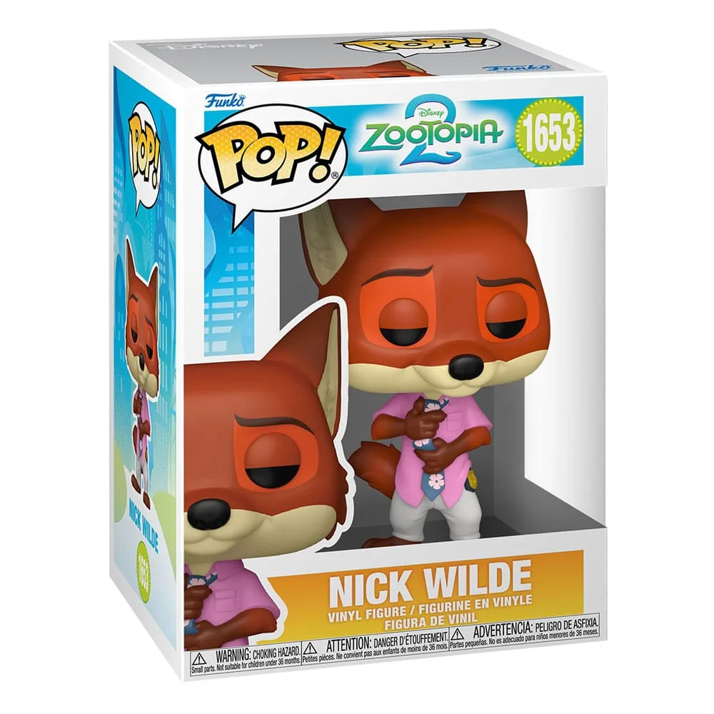 Zootopia 2 Vinyl Figure – Nick Wilde Funko POP 9 cm 2