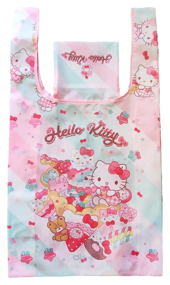 Sanrio Tote Bag – Hello Kitty Snack and Sweet Foldable 33 x 37 cm 1