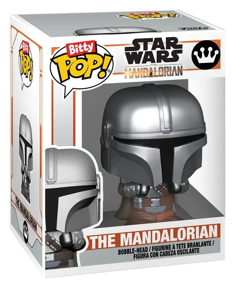 Star Wars Vinyl Figure – Bitty Pop Ride N1 with Mando 2.5 cm 2