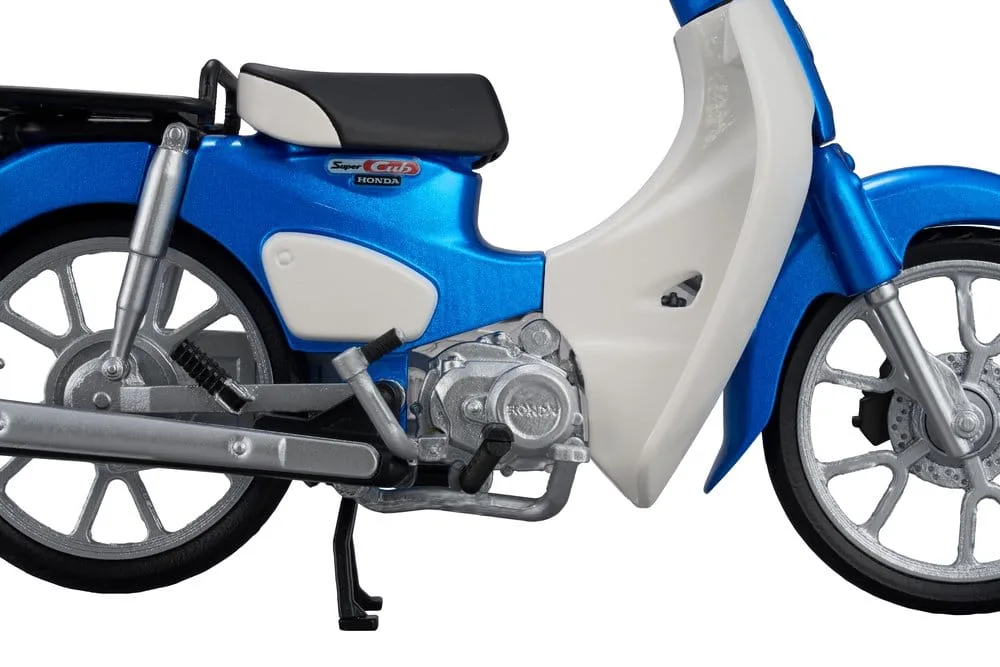 Honda Model Kit – Super Cub 110 Glint Wave Blue Metallic 3
