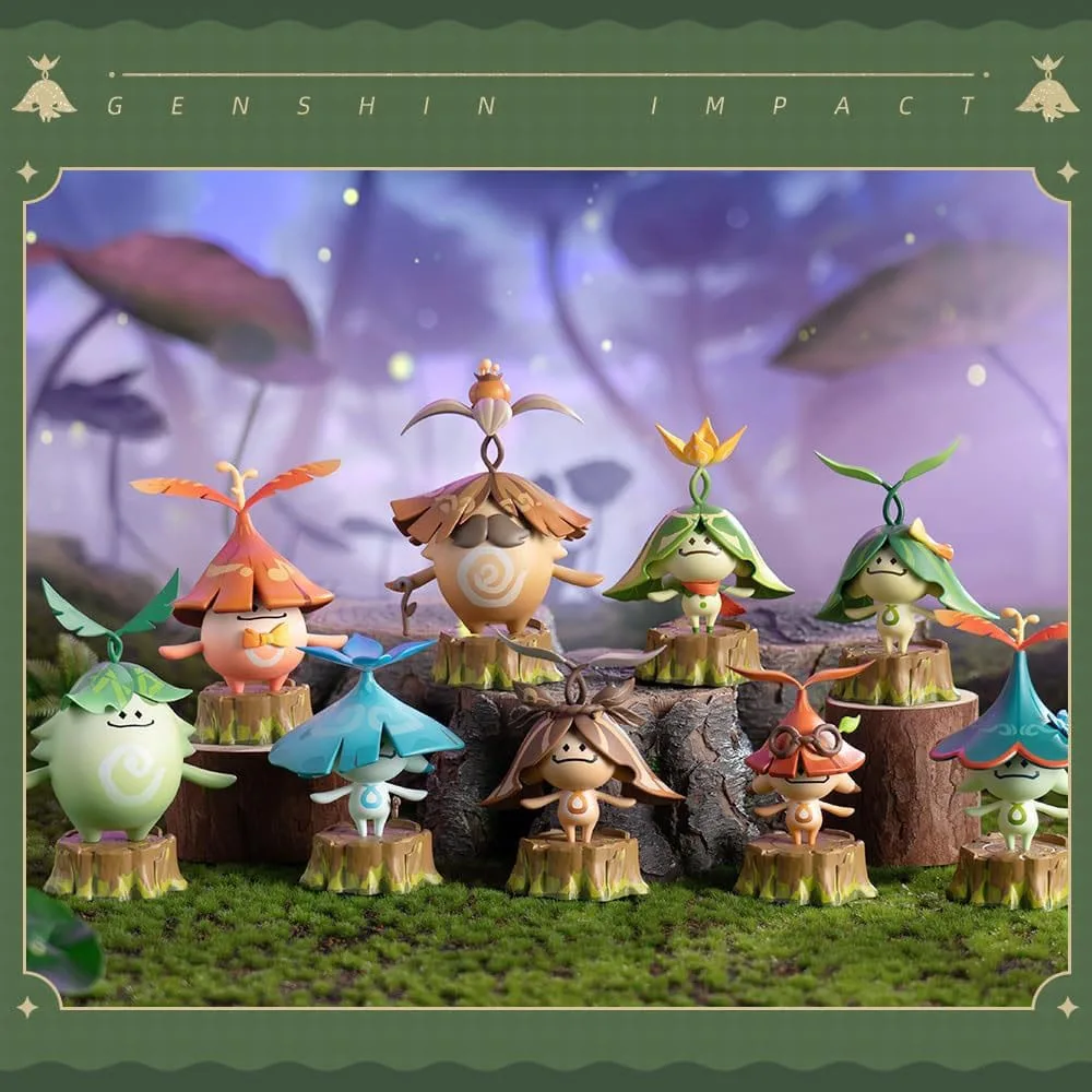 Genshin Impact Minifiguren – Aranara 9 blind boxes 8–10 cm 6
