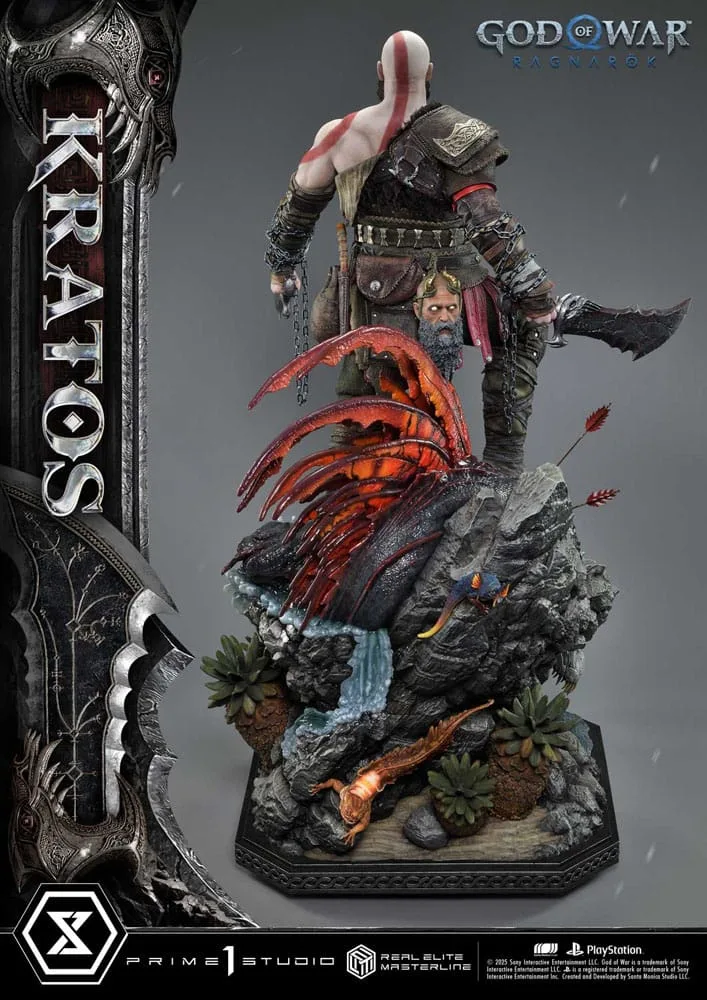 God of War Ragnarok Statue – Kratos Ultimate 1/3 Scale 95 cm 14