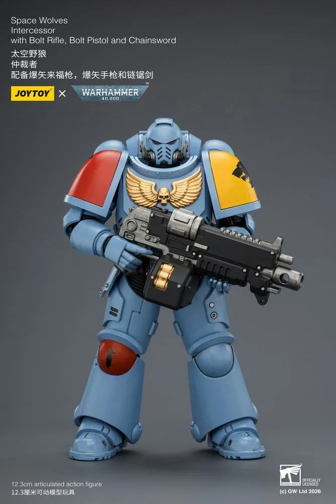 Warhammer 40k Action Figure – Space Wolves Intercessor 12.3 cm 10