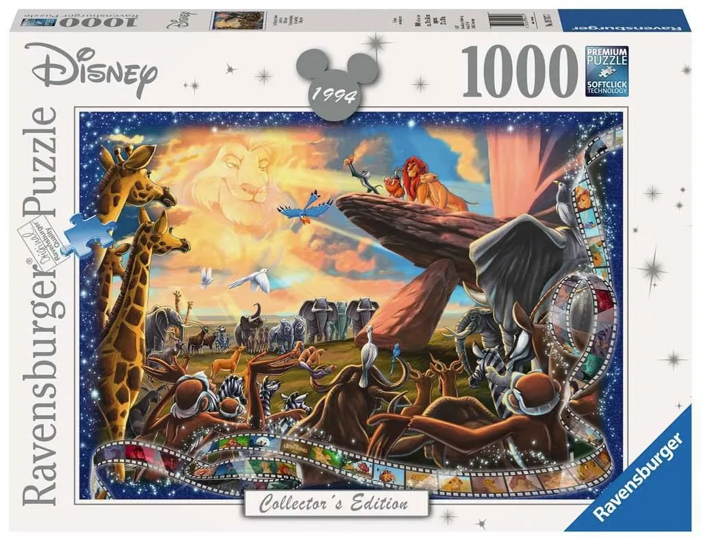 Disney Lion King Jigsaw Puzzle – Collector's Edition 70 x 50 cm