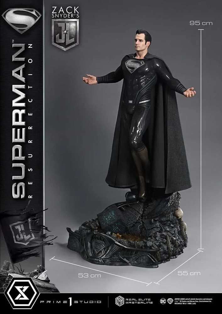 Zack Snyder’s Justice League Statue – Superman Deluxe 95 cm 6