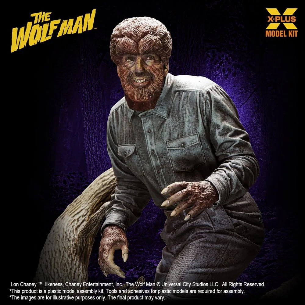 The Wolf Man Model Kit – Lon Chaney Jr 1/8 22 cm 10