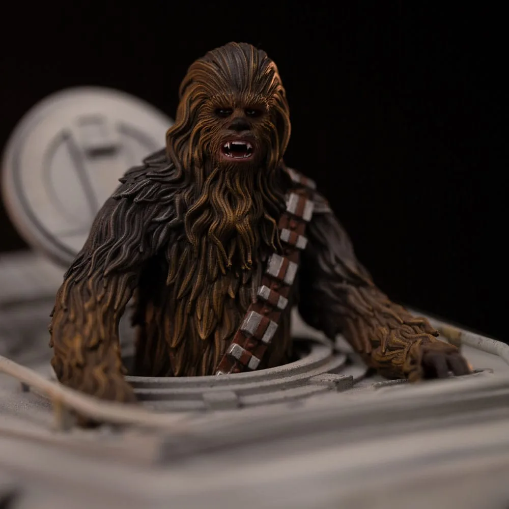 Star Wars Statue – AT-ST and Chewbacca Demi Art Scale 53 cm 6