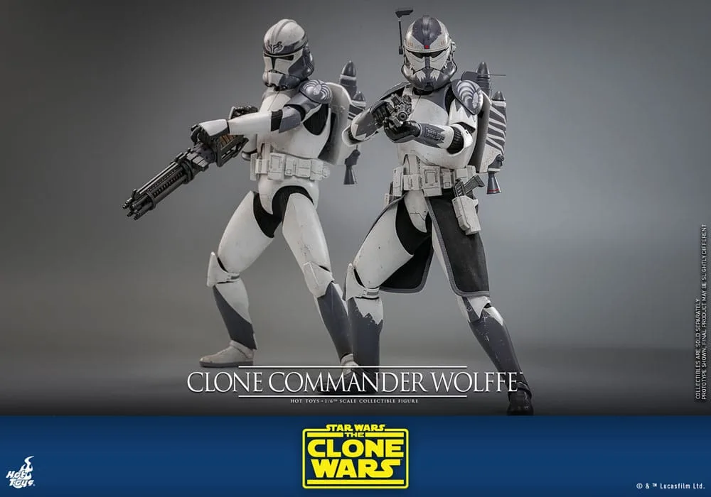 Star Wars The Clone Wars Action Figure – Commander Wolffe 30 cm 15