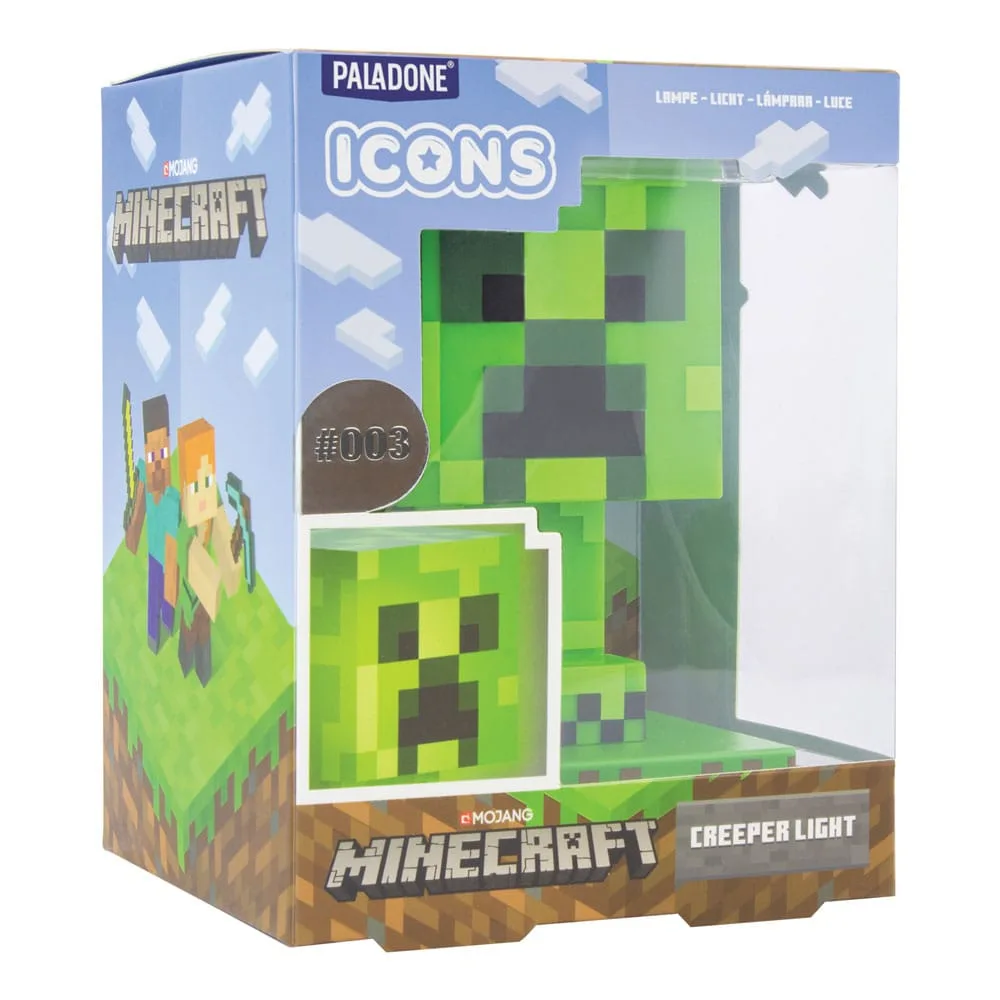 Minecraft Icons Light – Creeper 11 cm 8