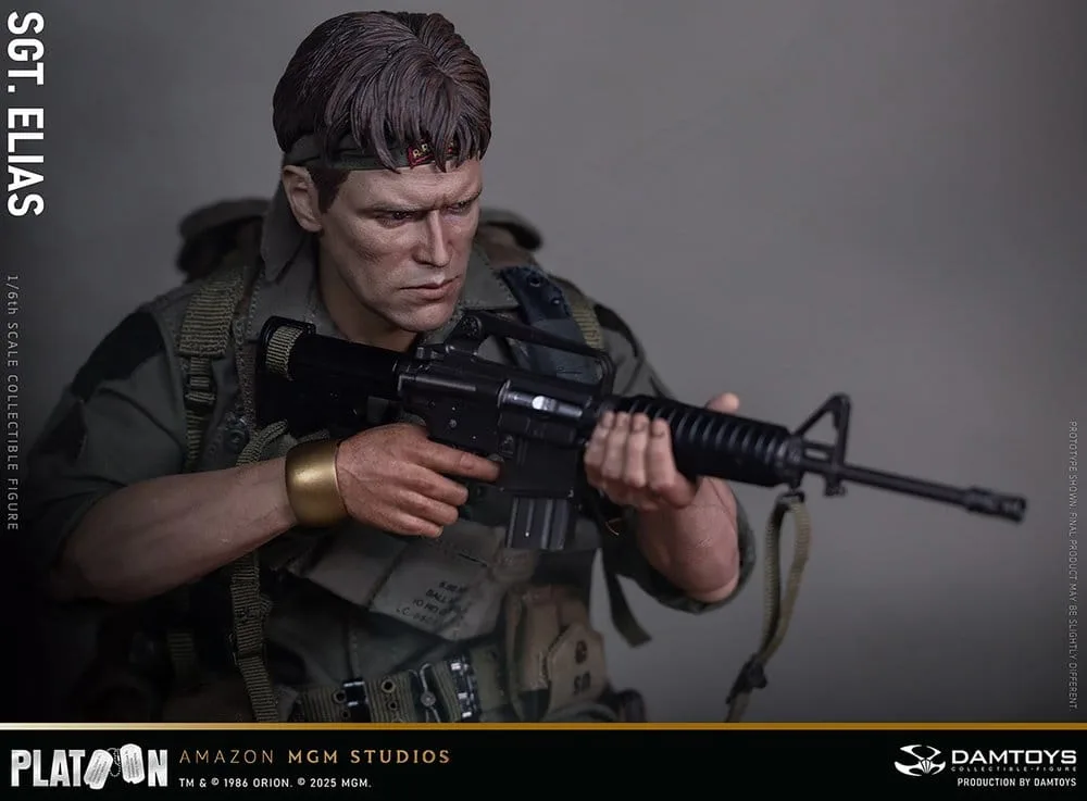Platoon Action Figure – Sergeant Elias 1/6 Scale 30 cm 15