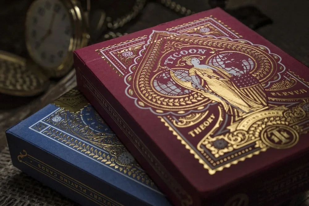 Theory 11 Playing Cards – Tycoon Red 3