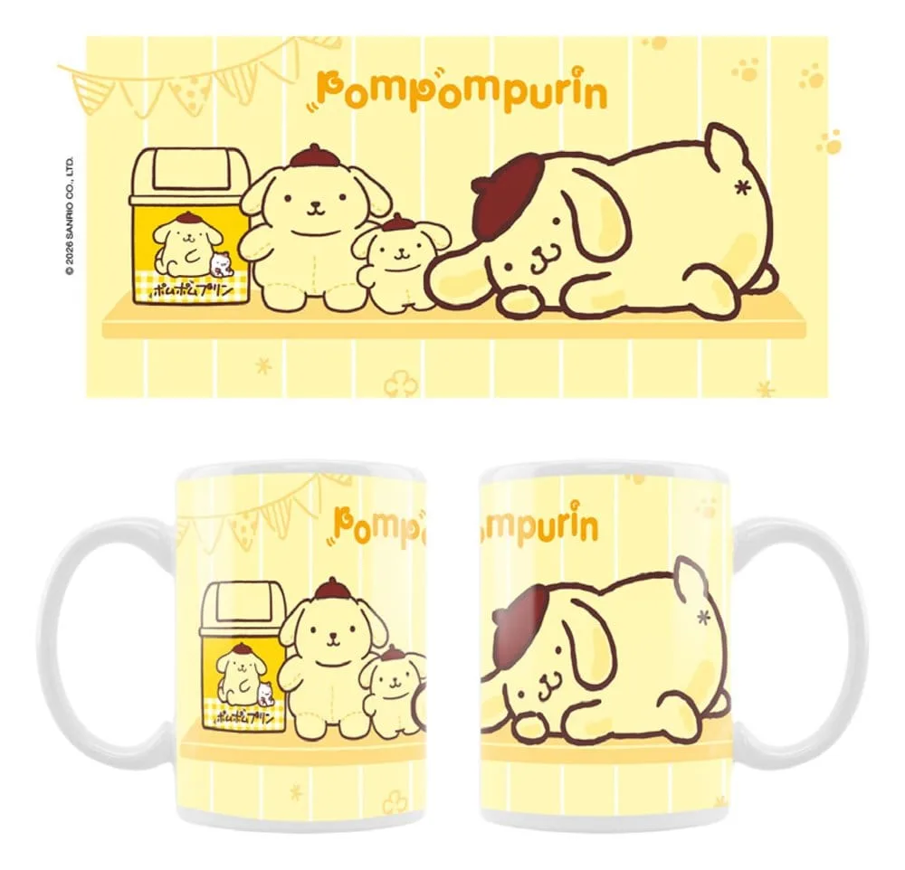 Sanrio Mug – Pompompurin Squishy Cute Purin 02