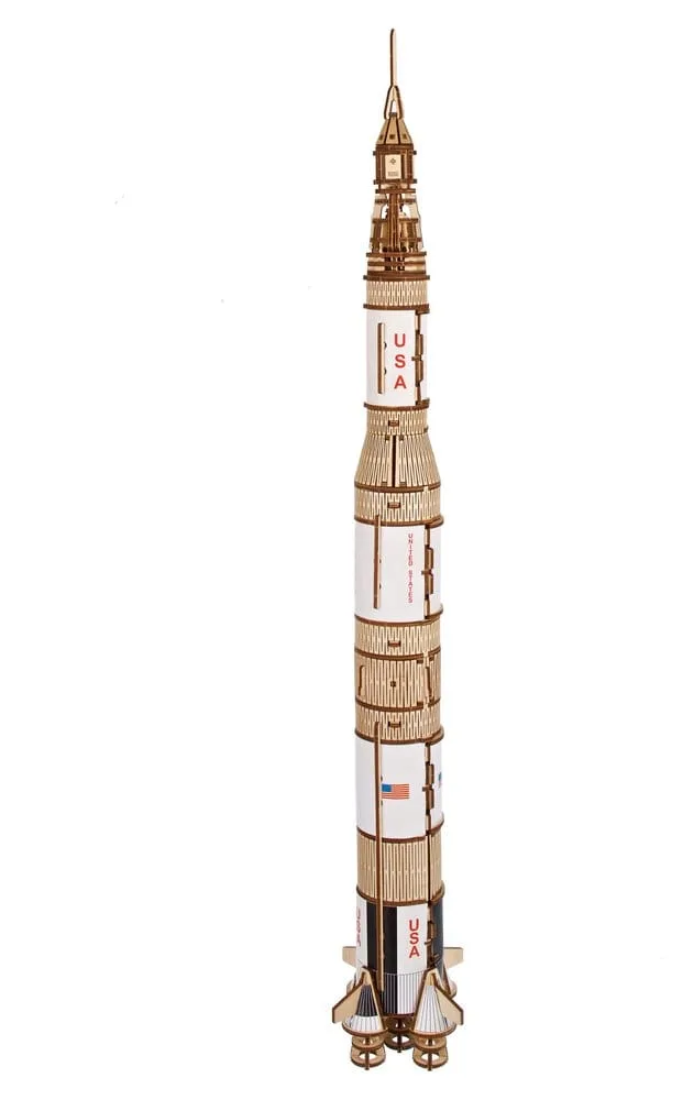 NASA Wooden Model Kit – Saturn V 5