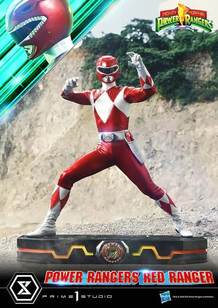 Mighty Morphin Power Rangers Statue – Red Ranger 1/4 Scale 62 cm 3