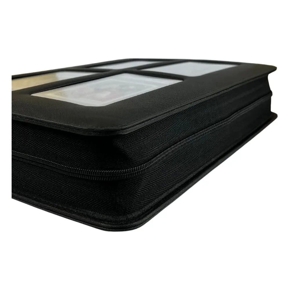 Trading Card Slab Binder – Evoretro Premium Black Window 4