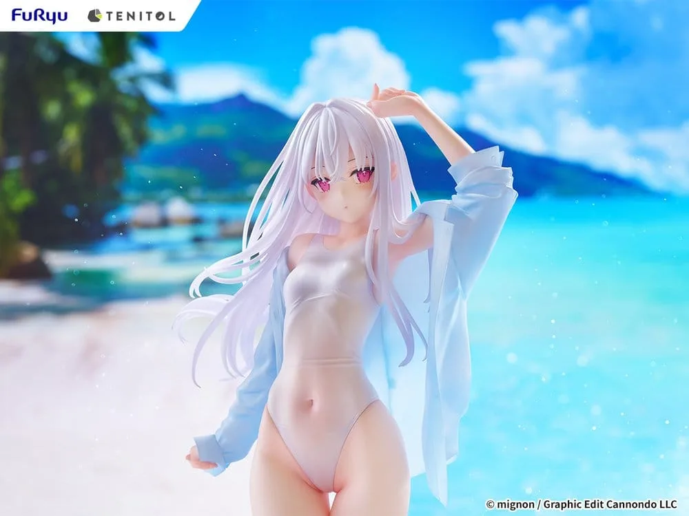 Mignon Works Statue – Tenitol Tall Shiro Swimsuit 30 cm 16