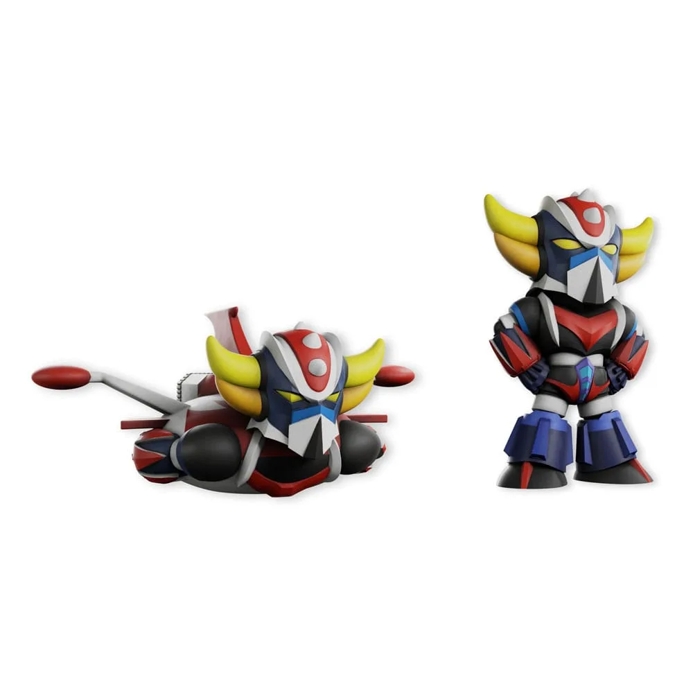 UFO Robot Grendizer Statue Set – Spazer and Standing Grendizer 7 cm