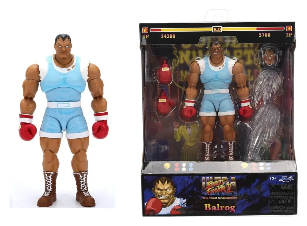 Ultra Street Fighter II Action Figure – Balrog 17 cm 6