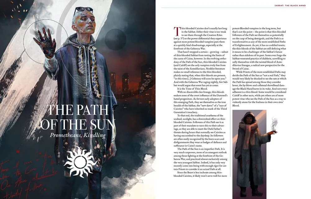 Vampire: The Masquerade Quellenband – Sabbat The Black Hand 6