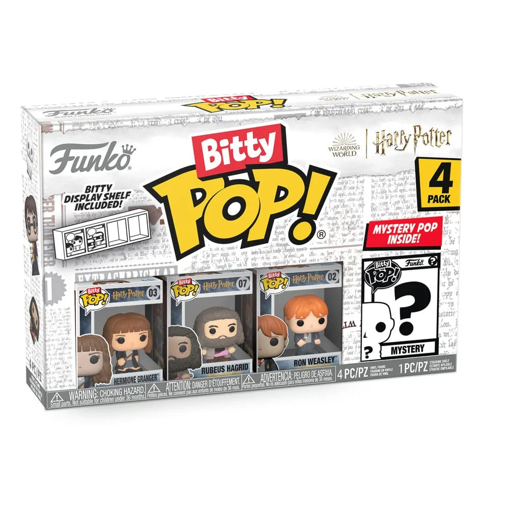 Harry Potter Vinyl Figure Set – Hermione Bitty Pop 4-Pack 2.5 cm 2