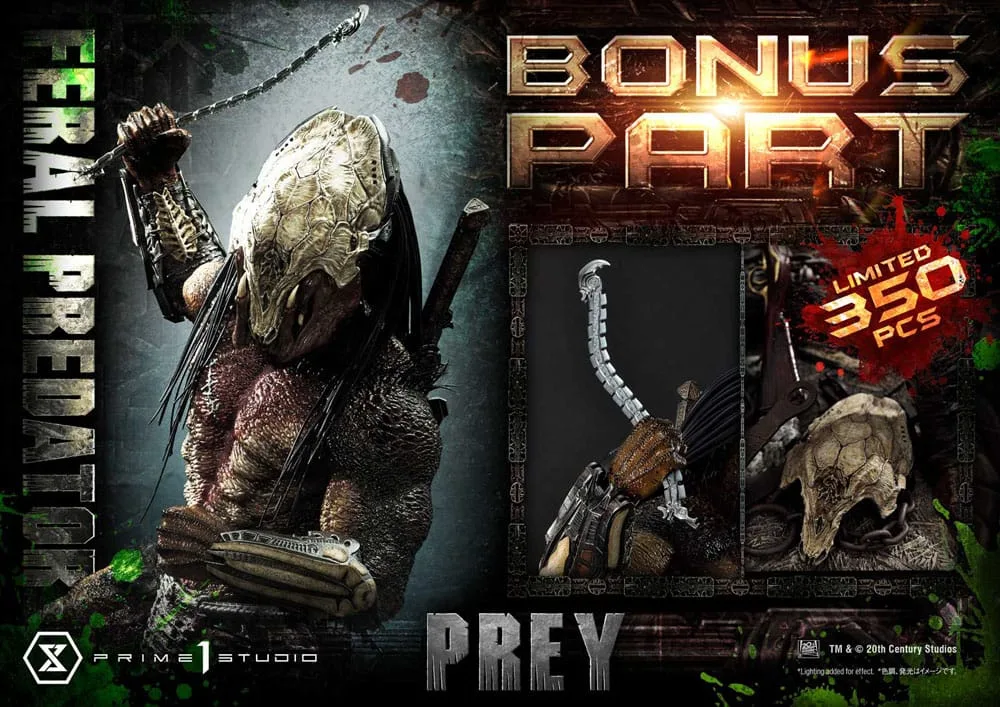 Prey Statue – Feral Predator Deluxe Bonus 89 cm 2