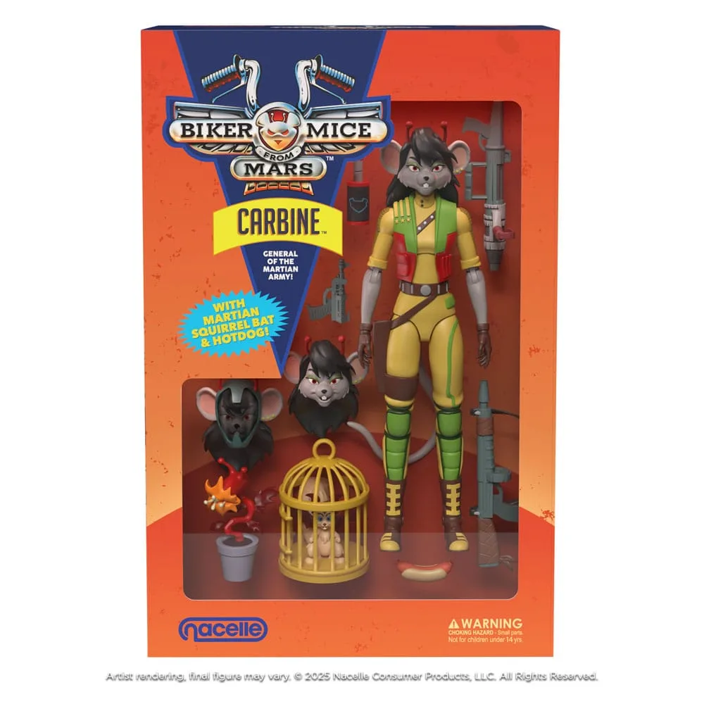 Biker Mice from Mars Action Figure – Carbine 3