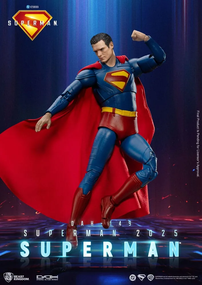 Superman (2025) Action Figure – With Krypto 21 cm 3