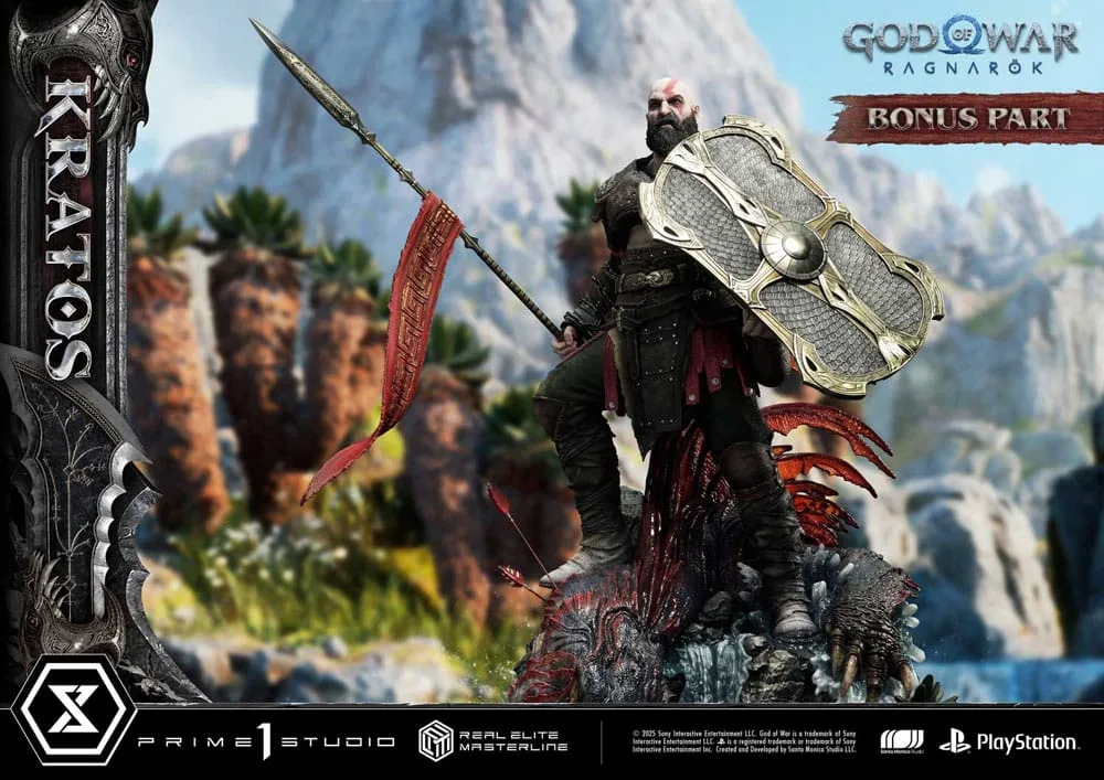God of War Ragnarok Statue – Kratos Ultimate Bonus 95 cm 4