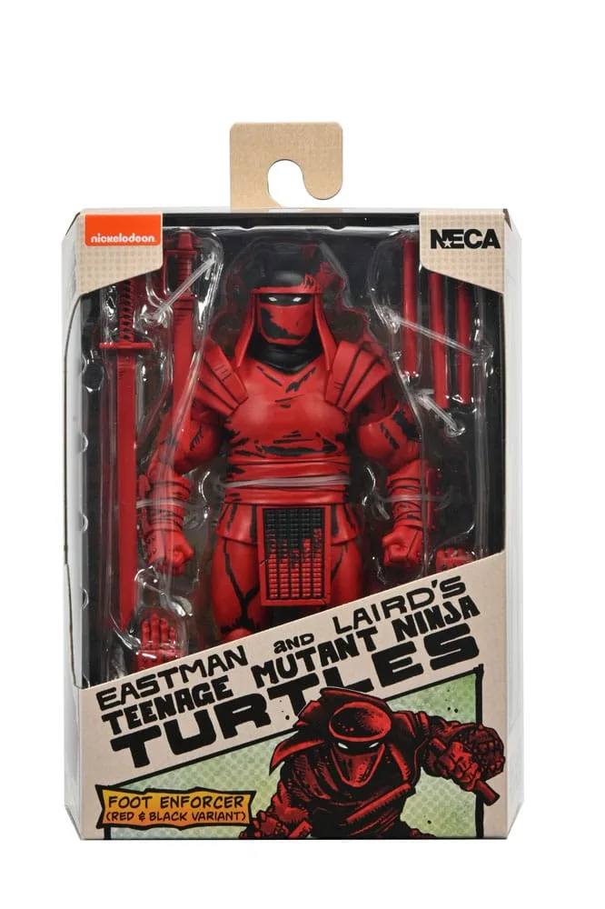 TMNT Action Figure – Red and Black Foot Enforcer 18 cm 18