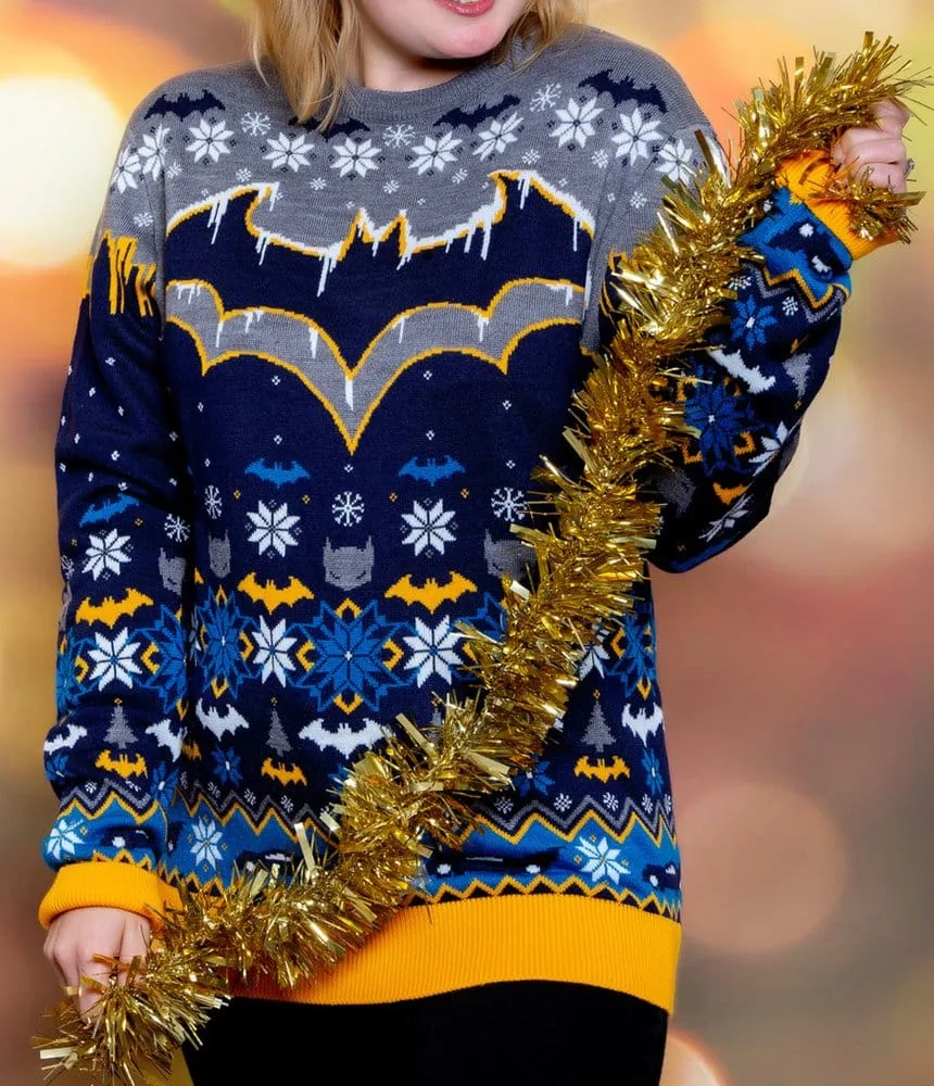 Batman Christmas Sweater – Frosty Size XL