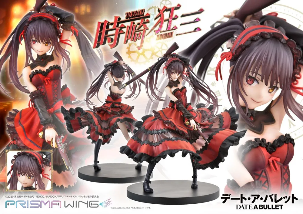 Date A Bullet Statue – Kurumi Tokisaki 1/7 Scale 27 cm 19