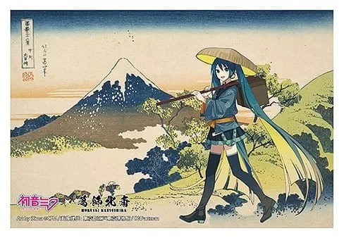 Hatsune Miku Postcard Set – The Great Wave off Kanagawa 10 Pack 7