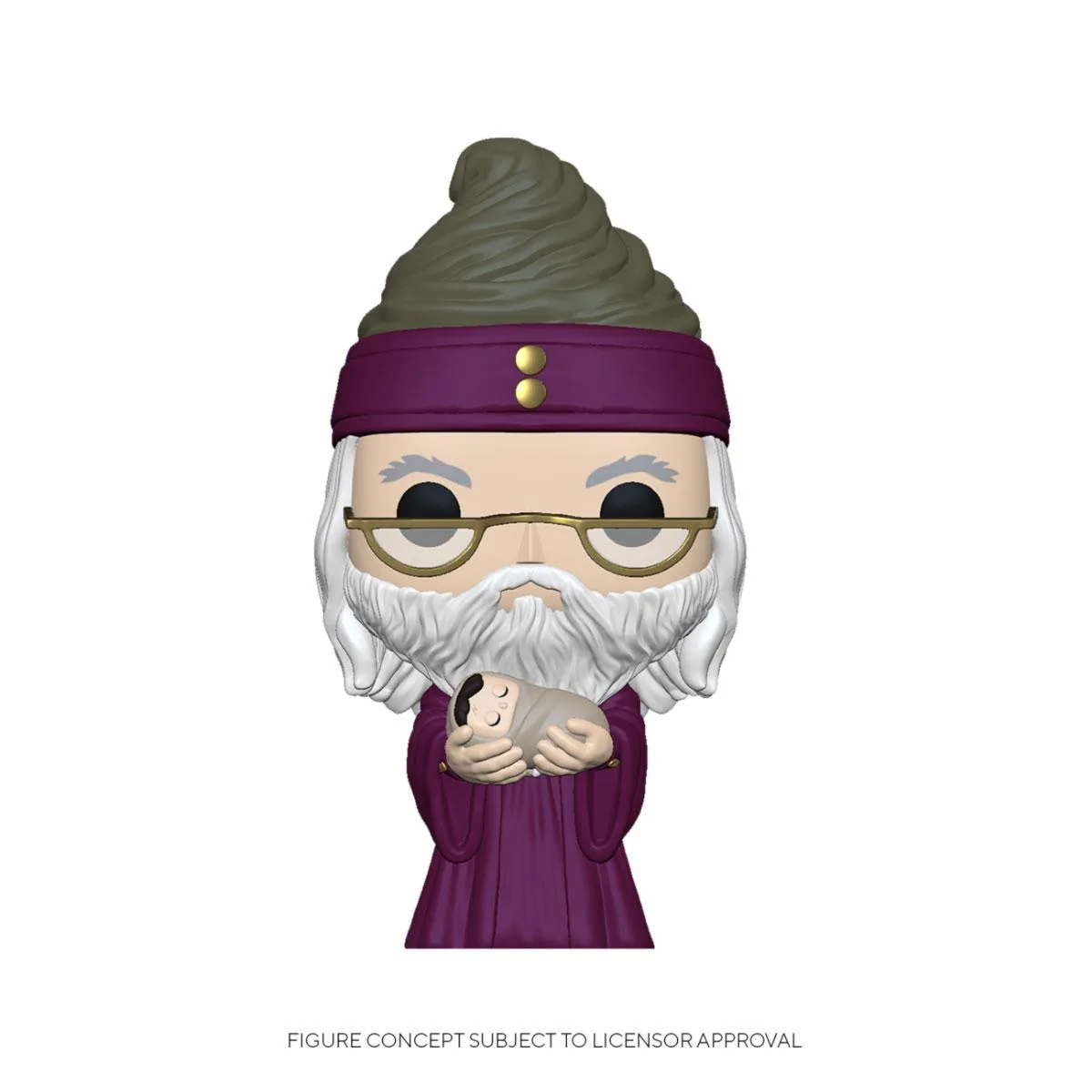 Harry Potter Vinyl Figure – Dumbledore with Baby Harry 9 cm