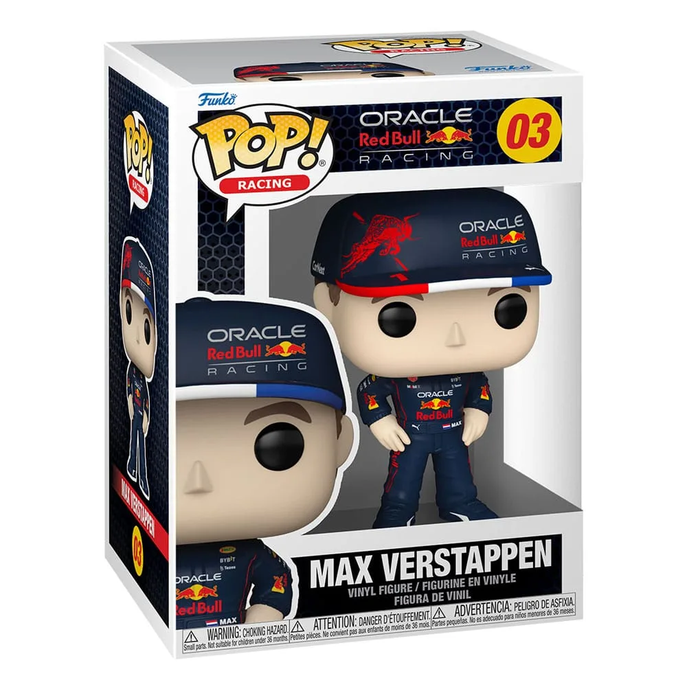 Formula 1 Vinylfigur – Funko Pop Max Verstappen 9 cm 2