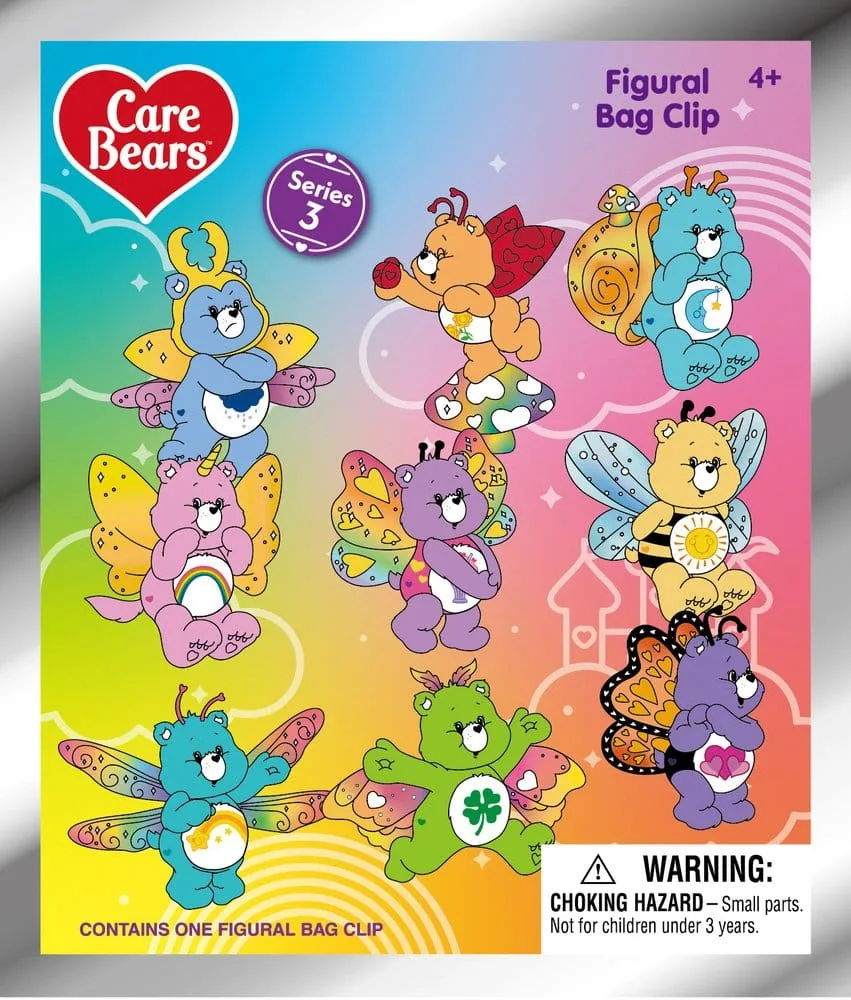 Care Bears Bag Clip Display – Series 3 24 Blind Bags 2