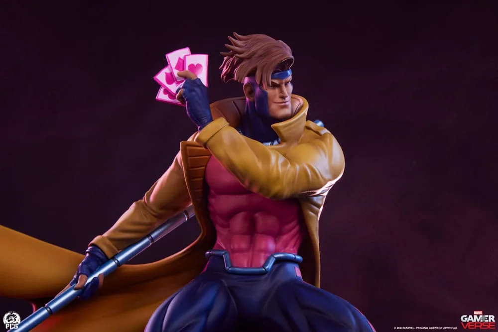 Marvel Statue – Gambit Player 2 Edition 1/10 17 cm 4