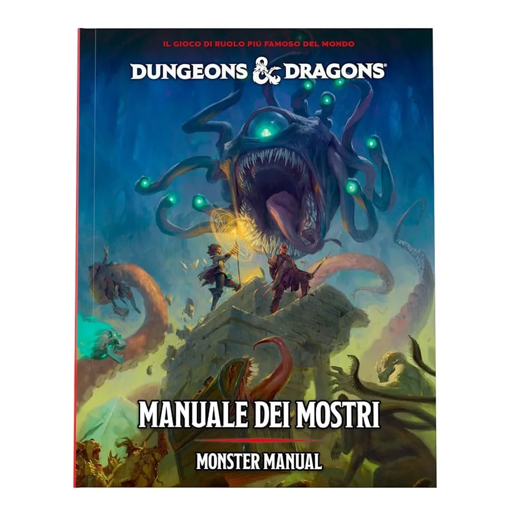 Dungeons & Dragons RPG Book – Monster Manual 2024 Italian