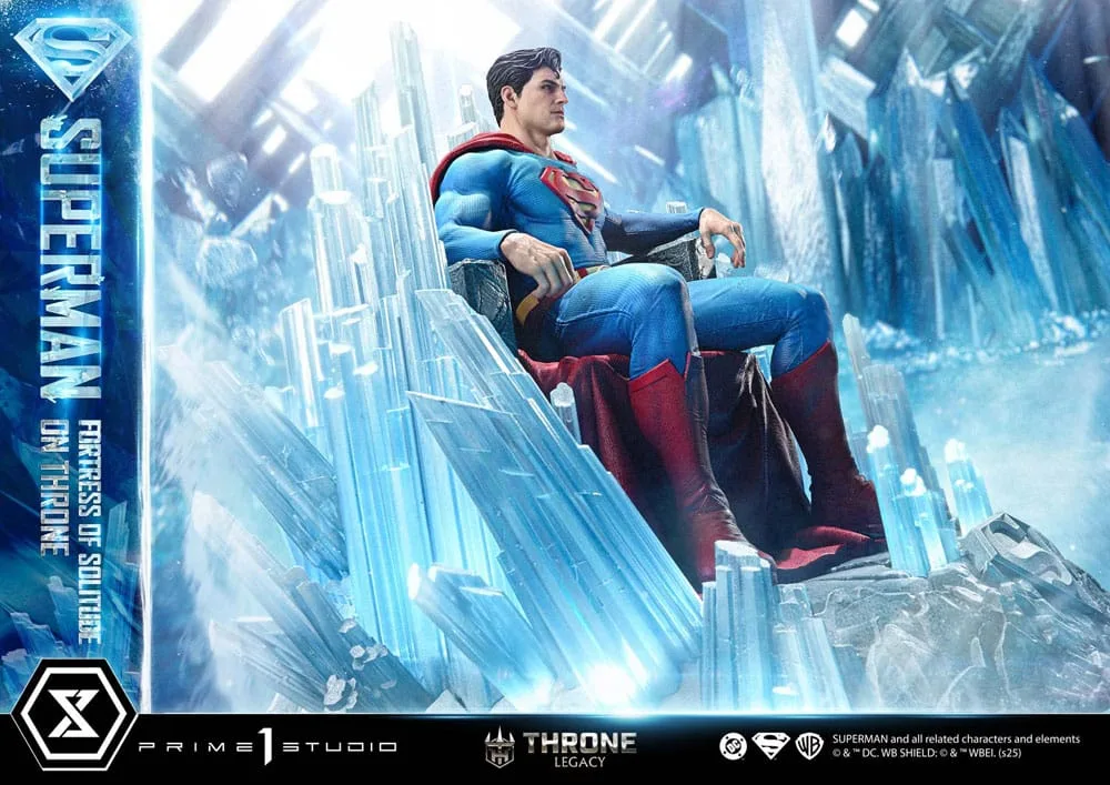 DC Comics Statue – Superman Fortress Throne 52 cm 20