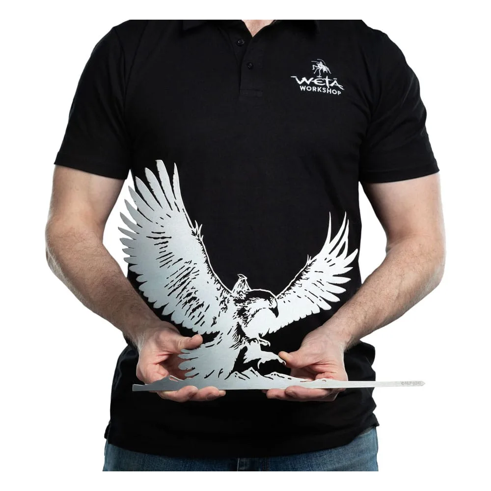 The Lord of the Rings Metalldeko – Gandalf auf Gwaihir 30 cm 2
