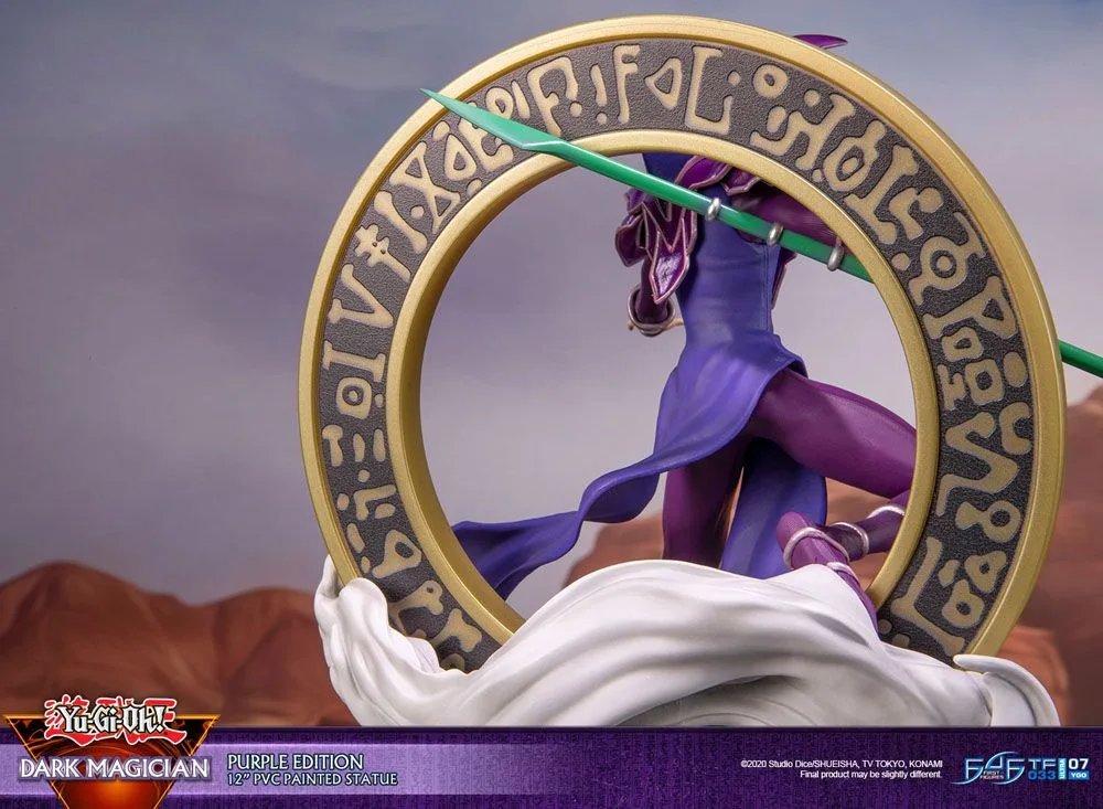 Yu-Gi-Oh PVC Statue – Dark Magician Purple Version 29 cm 15