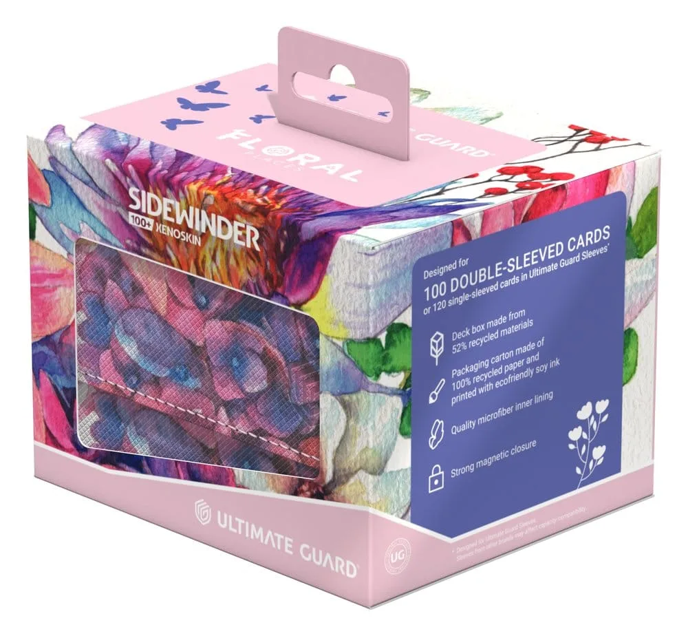 Ultimate Guard Deck Box – Sidewinder 100+ Xenoskin Lotus Bloom 9