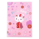 Sanrio Notebook – Hello Kitty Kimono Holographic Checkered A5 1