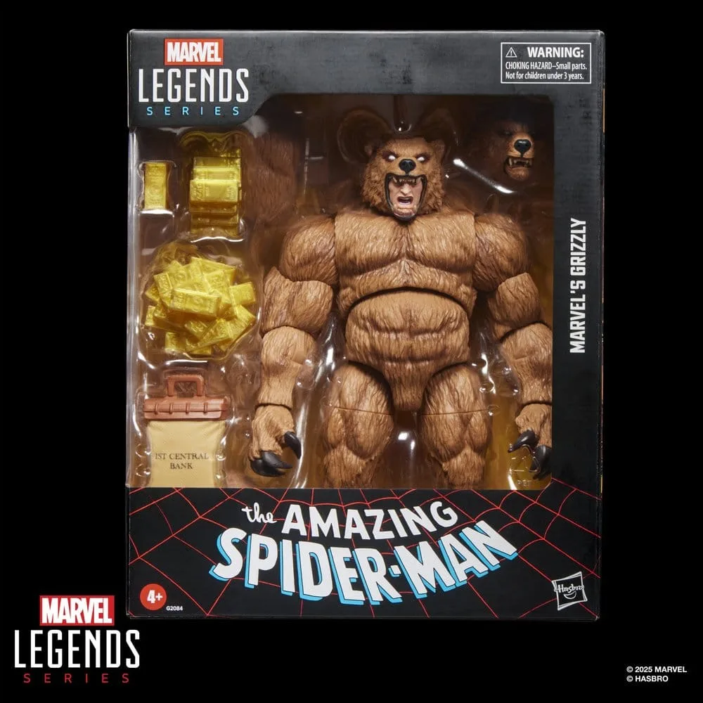 Spider-Man Action Figure – Marvel Legends Grizzly 15 cm 4