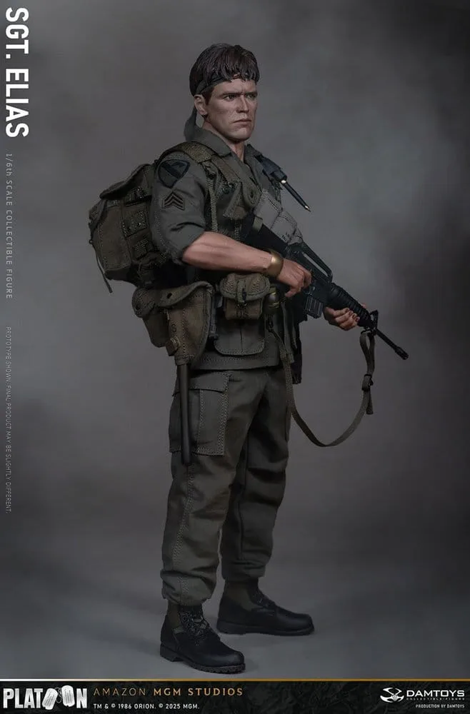 Platoon Action Figure – Sergeant Elias 1/6 Scale 30 cm 10
