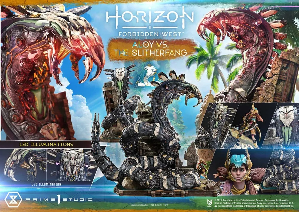Horizon Forbidden West Statue – Aloy vs Slitherfang Bonus 82 cm 10