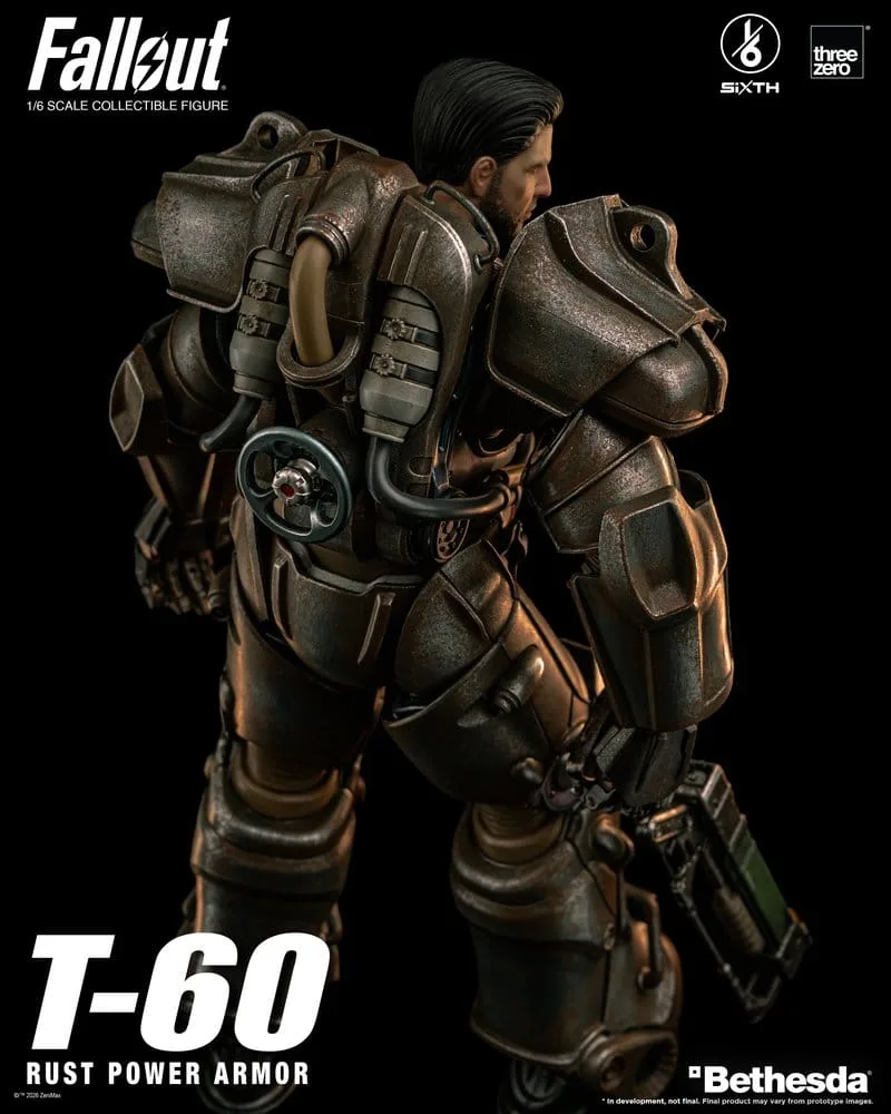 Fallout Action Figure – T-60 Rust Power Armor 1/6 7