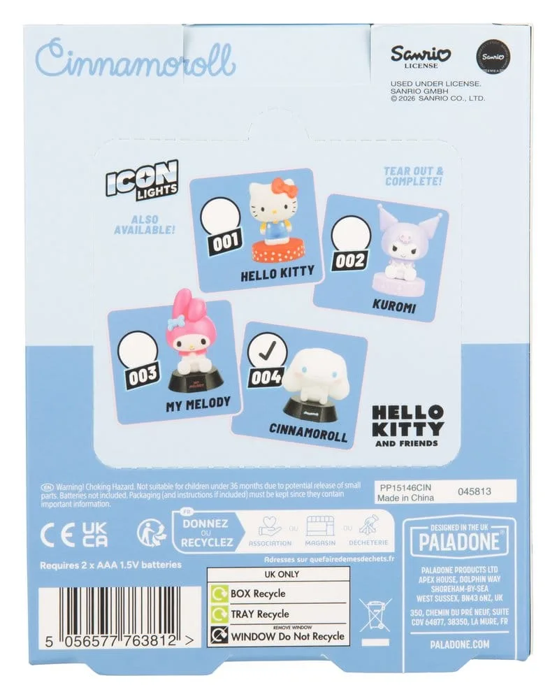 Sanrio Icon Light – Cinnamoroll 9 cm 3